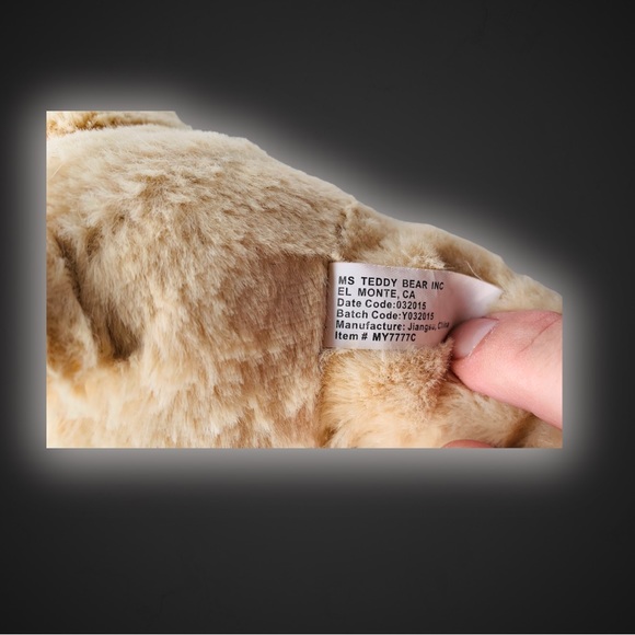 Super Soft Plush Teddy Bear - Picture 3 of 5